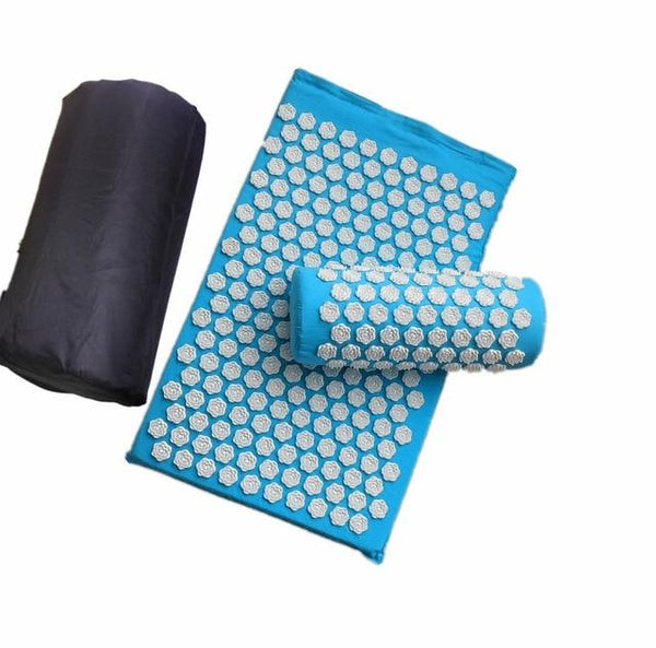 Lotus Acupressure Mat Cushion Pillow Yoga Stress Relief Relaxation F01 Massagers
