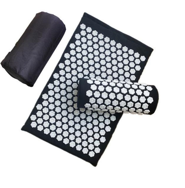 Lotus Acupressure Mat Cushion Pillow Yoga Stress Relief Relaxation F01 Massagers