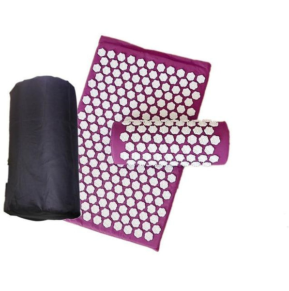 Lotus Acupressure Mat Cushion Pillow Yoga Stress Relief Relaxation F01 Massagers