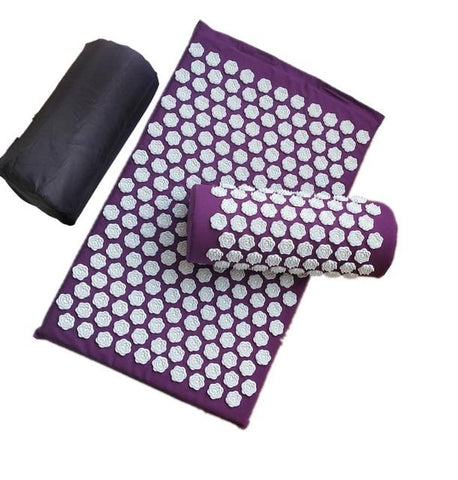 Lotus Acupressure Mat Cushion Pillow Yoga Stress Relief Relaxation F01 Massagers