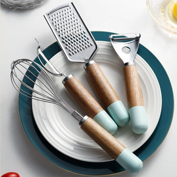 Aqua Dipped Kitchen Utensils Handle Cooking Baking Tools Cooking Utensils