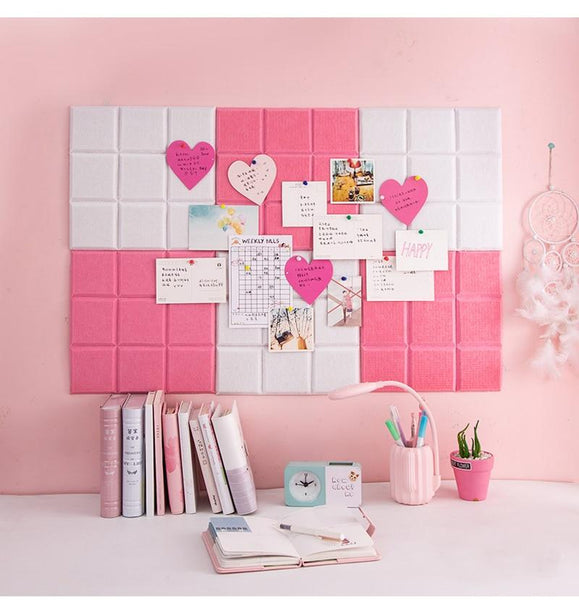 2Pcs Felt Letter Board Work From Office Decor Message Organiser Message Boards