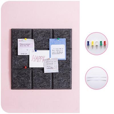 2Pcs Felt Letter Board Work From Office Decor Message Organiser Message Boards
