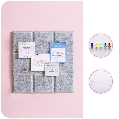 2Pcs Felt Letter Board Work From Office Decor Message Organiser Message Boards