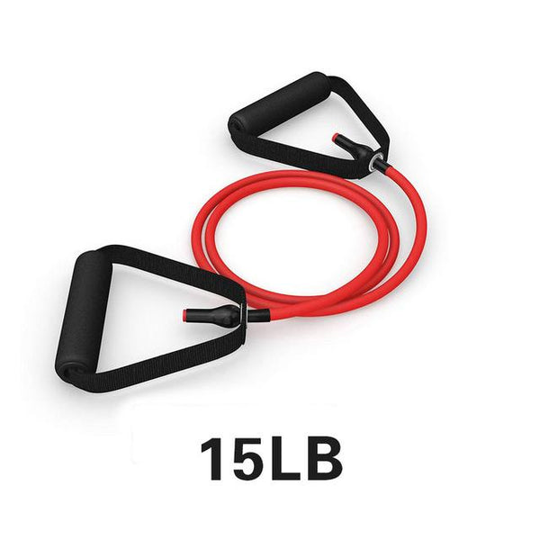 120Cm Yoga Pull Rope Elastic Resistance Bands Fitness Workout Resistance Trainers