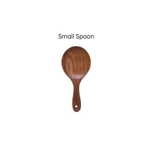 Rustic Country Teak Kitchen Tools Cooking Utensils
