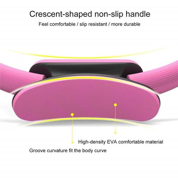 2Pcs Or 5Pcs Yoga Kit Pilates Ring 25Cm Gym Ball Resistance Band Stretching Belt Other Strength Training