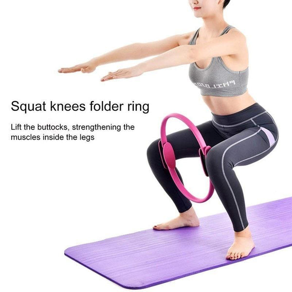 2Pcs Or 5Pcs Yoga Kit Pilates Ring 25Cm Gym Ball Resistance Band Stretching Belt Other Strength Training
