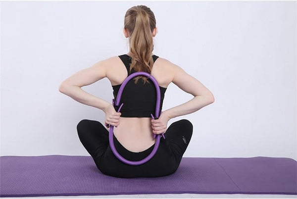 2Pcs Or 5Pcs Yoga Kit Pilates Ring 25Cm Gym Ball Resistance Band Stretching Belt Other Strength Training