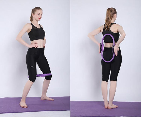 2Pcs Or 5Pcs Yoga Kit Pilates Ring 25Cm Gym Ball Resistance Band Stretching Belt Other Strength Training