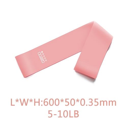 Resistance Trainers 5Pcs Gradient Resistance Bands Home Fitness Exercise Workout Equipment