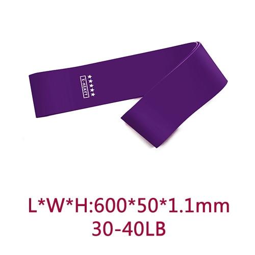 5Pcs Gradient Resistance Bands Home Fitness Exercise Workout Equipment Resistance Trainers