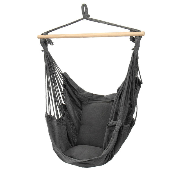 Swinging Hammock Chair Outdoor Indoor Hanging Seat Furniture Swing Seats