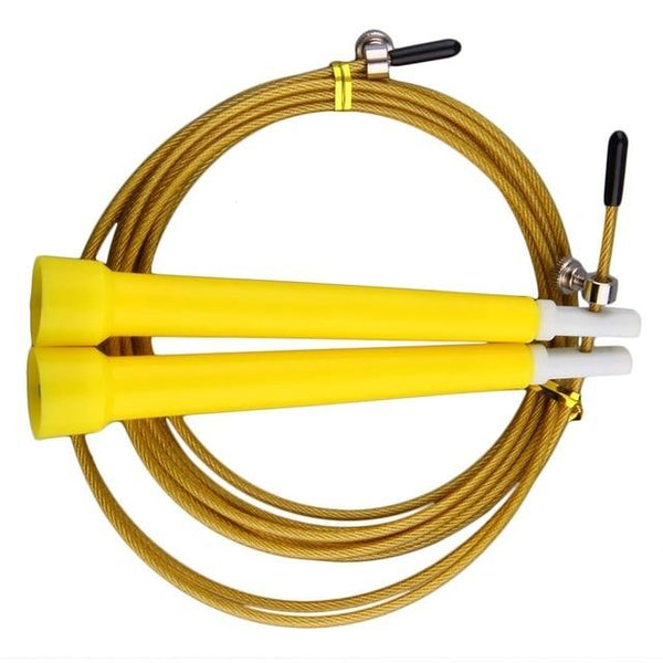 3 Metre Steel Skipping Ropes Jump Cardio Exercise Fitness Gym Crossfit Skip Jump Ropes