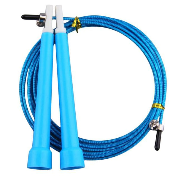 3 Metre Steel Skipping Ropes Jump Cardio Exercise Fitness Gym Crossfit Skip Jump Ropes