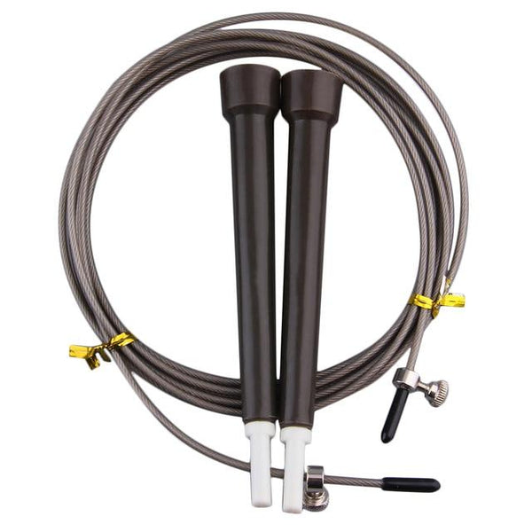 3 Metre Steel Skipping Ropes Jump Cardio Exercise Fitness Gym Crossfit Skip Jump Ropes