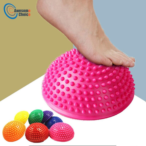 16Cm Inflatable Massage Yoga Ball Bumpy Pilates Balance Core Fitness Balance Trainers
