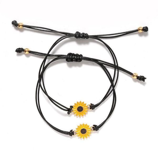 Veile Studios Jewelry Sunflower Gold Wish Tree Of Life Bracelets