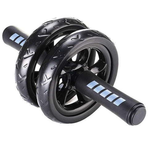 Abdominal Roller Wheel Fitness Waist Core Workout Exercise Gym Free Mat Abdominal Machines
