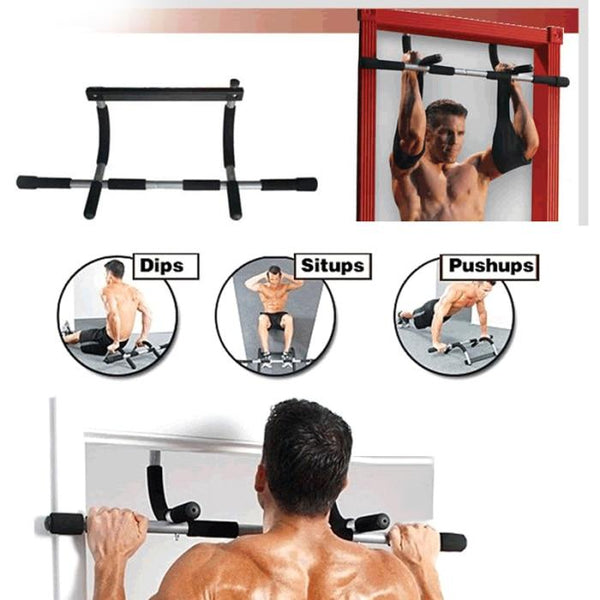 Door Exercise Strength Fitness Gym Chin Push Workout Pull Up Bars