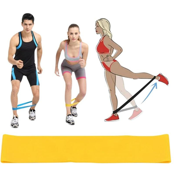 5 Sizes Set Latex Resistance Loops Exercise Booty Bands Gym Fitness Strength Training Resistance Trainers