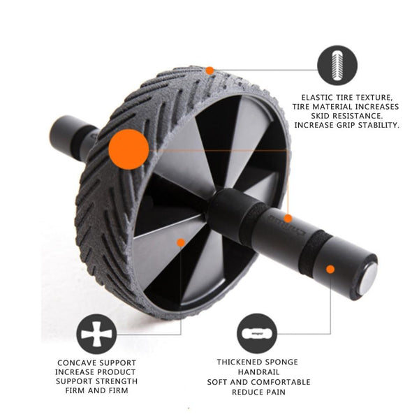 Muscle Exercise Equipment Fitness Single Wheel Abdominal Power Roller Gym Abdominal Machines