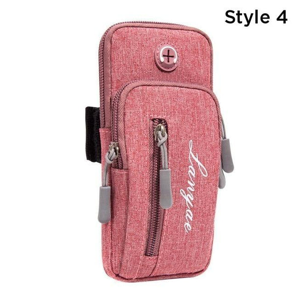 Jogging Arm Band Mobile Holder Sports Running Exercise Phone Case Cover Armbands