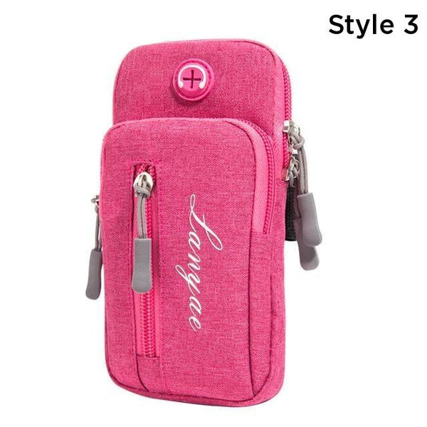 Jogging Arm Band Mobile Holder Sports Running Exercise Phone Case Cover Armbands