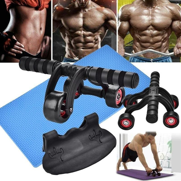 Ab Roller Abdominal Muscle Workout Wheels Gym Equipment Abdominal Machines