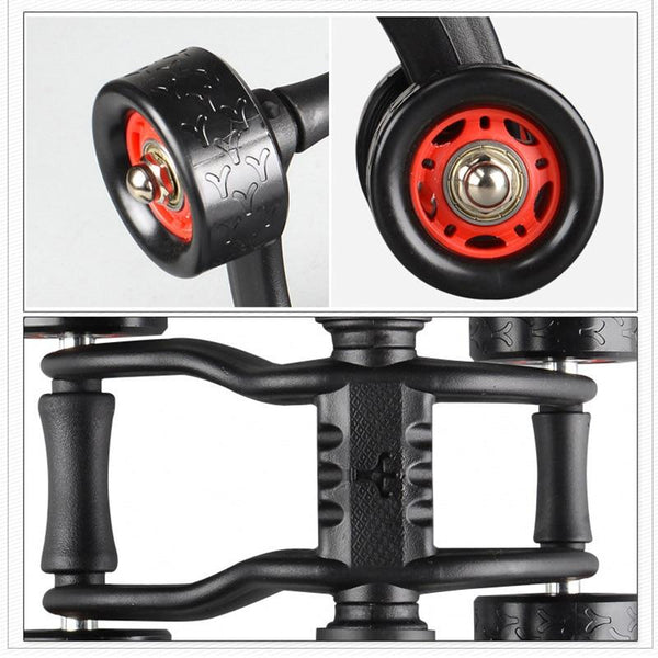 Ab Roller Abdominal Muscle Workout Wheels Gym Equipment Abdominal Machines