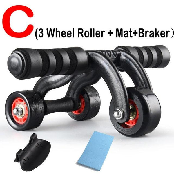 Ab Roller Abdominal Muscle Workout Wheels Gym Equipment Abdominal Machines