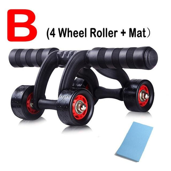 Ab Roller Abdominal Muscle Workout Wheels Gym Equipment Abdominal Machines