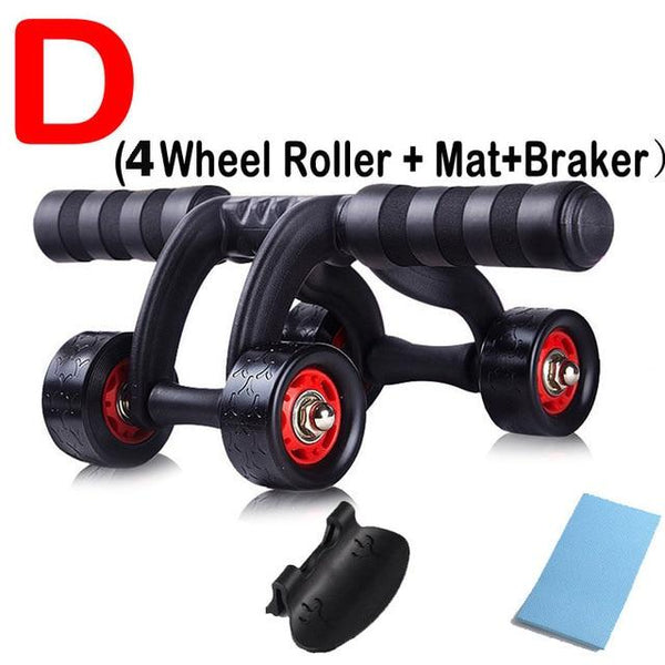 Ab Roller Abdominal Muscle Workout Wheels Home Gym Equipment