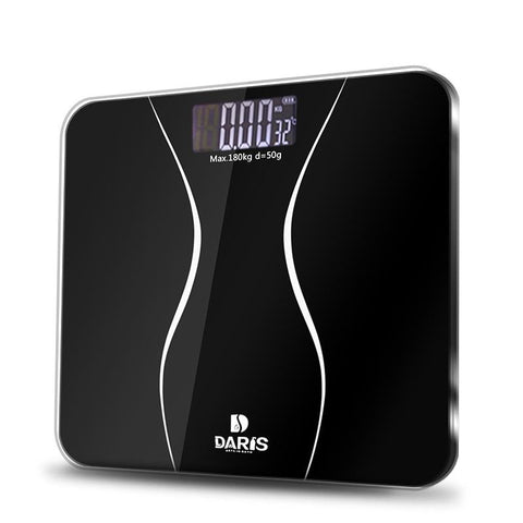 Digital Black Lcd Display Weight Management Fitness Bathroom Scales