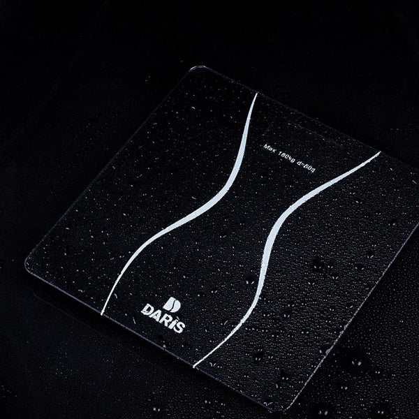 Digital Black Lcd Display Weight Management Fitness Bathroom Scales