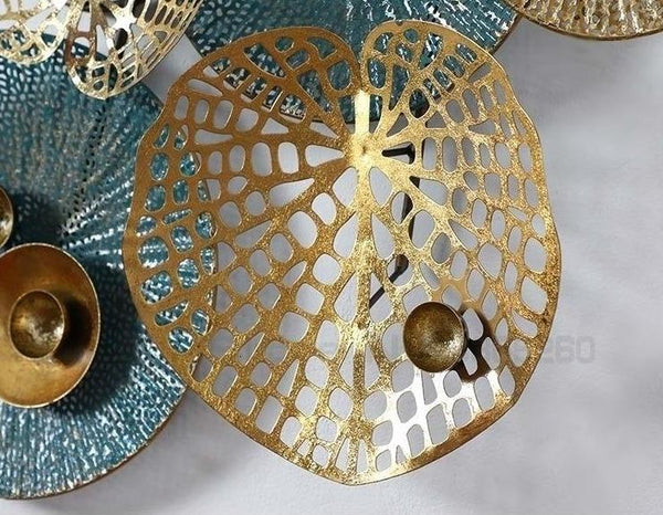 French Style Wall Decoration 3D Iron Art Hanging Dcor Sculptures & Figurines