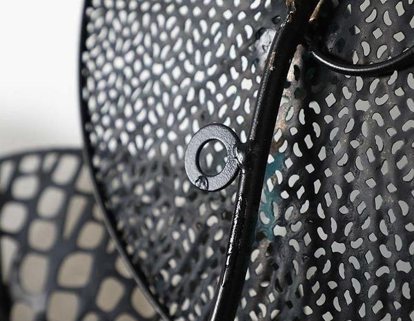 French Style Wall Decoration 3D Iron Art Hanging Dcor Sculptures & Figurines