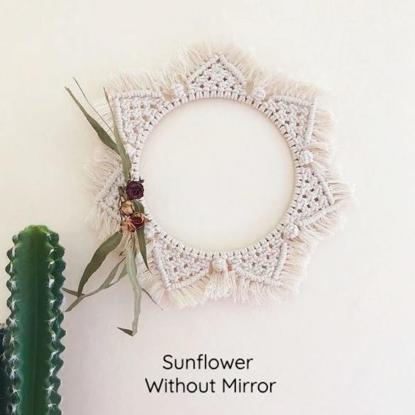 Macrame Mirror Boho Decor Mirrors