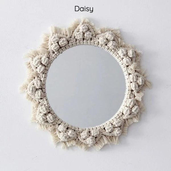 Macrame Mirror Boho Decor Mirrors