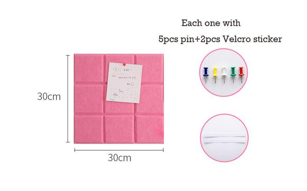 2Pcs Felt Letter Board Work From Office Decor Message Organiser Message Boards