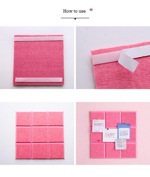 2Pcs Felt Letter Board Work From Office Decor Message Organiser Message Boards