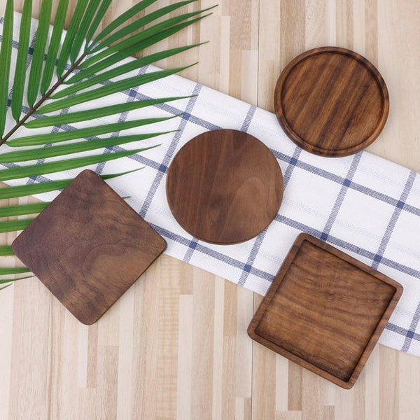 Eco Friendly Beech Wood Coasters