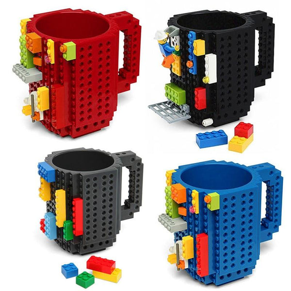 350Ml Creative Build On Brick Mug Building Coffee Cup Mugs