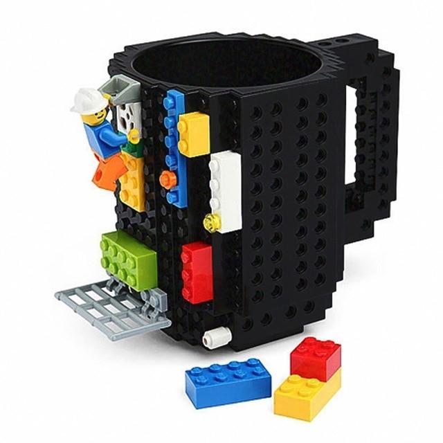 350Ml Creative Build On Brick Mug Building Coffee Cup Mugs