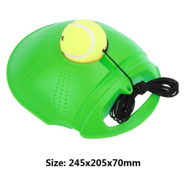 Solo Tennis Trainer With Balls Rebound Practice Training Exercise Fitness Tennis Training Devices