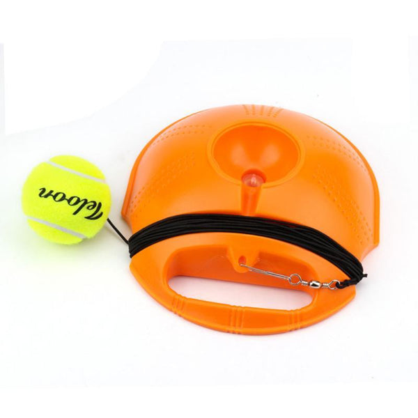 Solo Tennis Trainer With Balls Rebound Practice Training Exercise Fitness Tennis Training Devices
