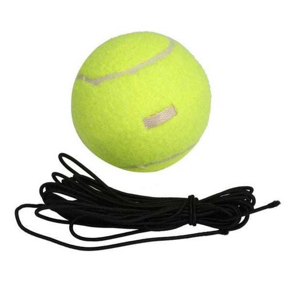 Solo Tennis Trainer With Balls Rebound Practice Training Exercise Fitness Tennis Training Devices