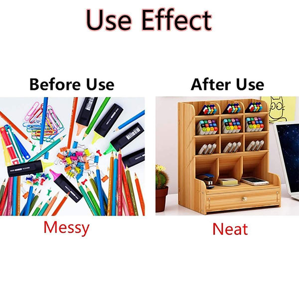 Pen Holder Desktop Stationery Organiser Office Storage Pen Holders