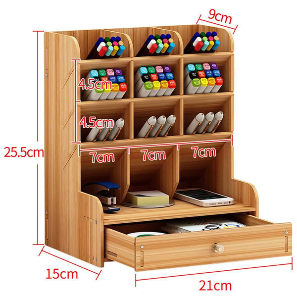 Pen Holder Desktop Stationery Organiser Office Storage Pen Holders