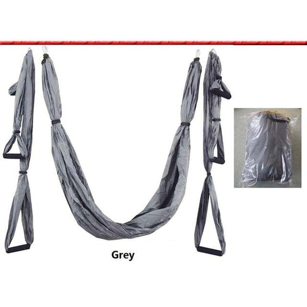 Anti Gravity Aerial Yoga Hammock Hanging Belt Swing Trapeze Home Gym Fitness Exercises Yoga Props